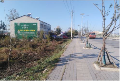 泗县书山南院墙体广告