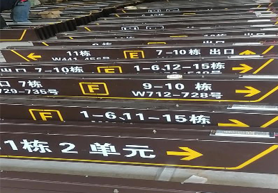 泗县广告标识中，常见的几种安装方式。