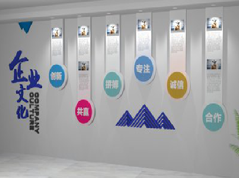 泗县企业文化墙需要传递什么办公文化？